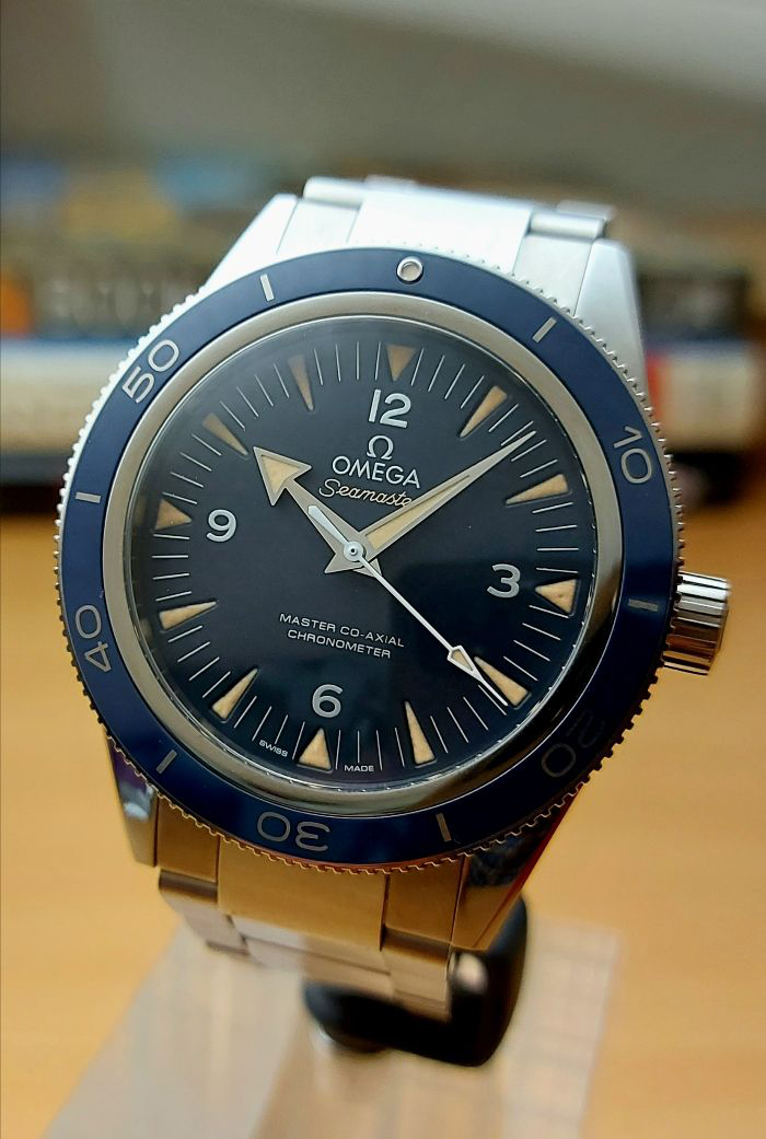 Omega Seamaster 300 Master Co-Axial Titanium Wristwatch Ref. 233.90.41.21.03.001